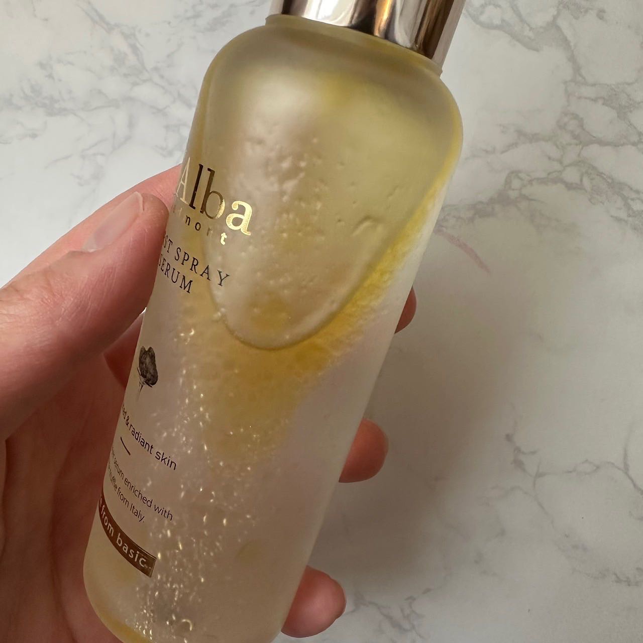 ダルバ ホワイトトリュフファーストスプレーセラム/ダルバ/ミスト状化粧水を使ったクチコミ（3枚目）