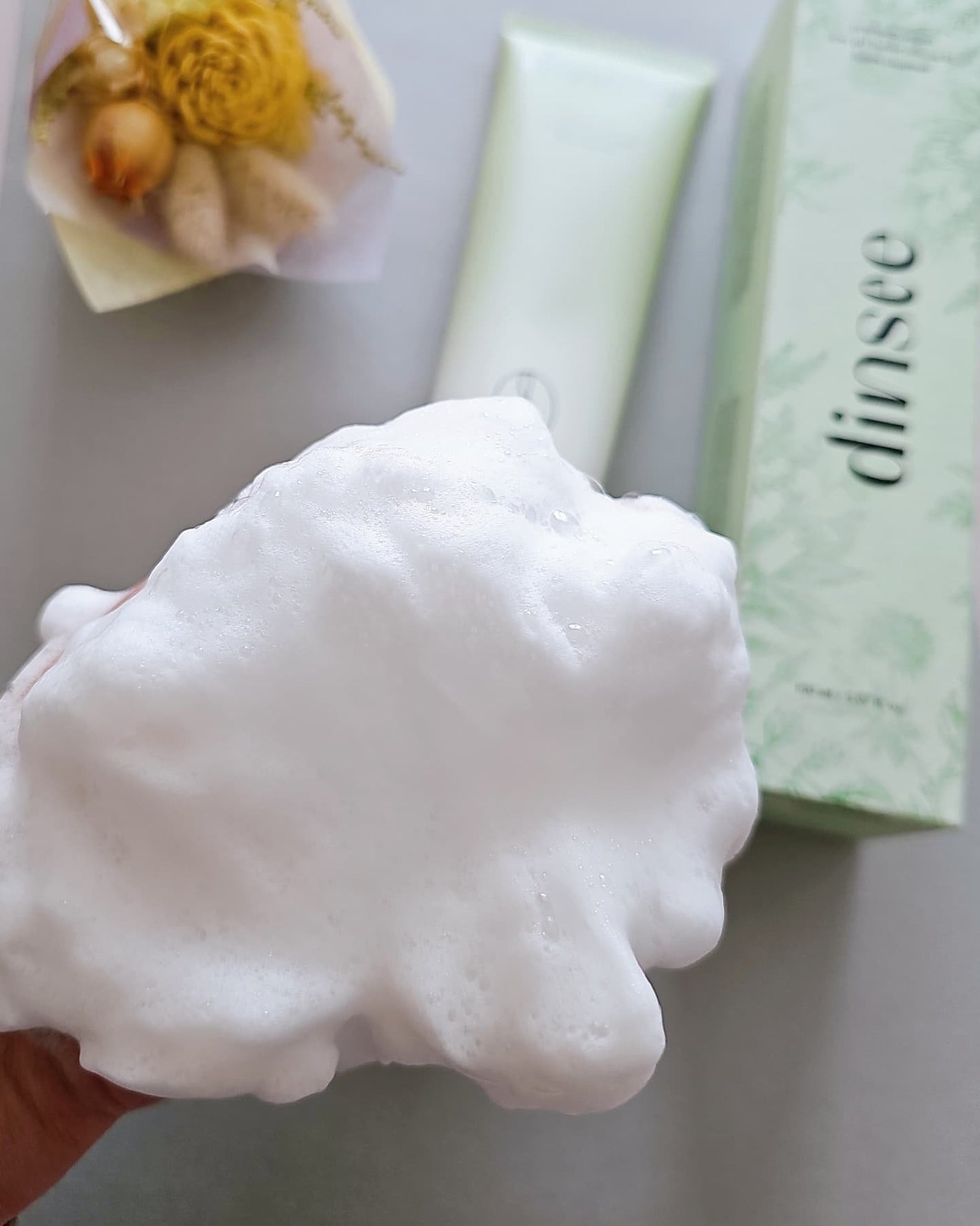 プレミ アムビーガン 弱酸性ヒアルロン酸フォームクレンザー/dinsee/クレンジングクリームを使ったクチコミ(10枚目)