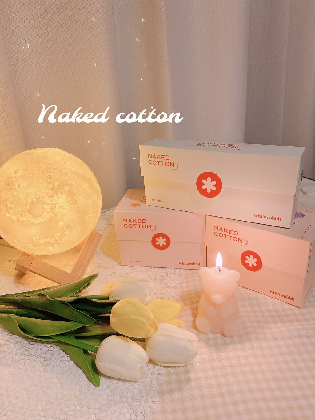 NAKED COTTON CLASSIC/White Rabbit/コットンを使ったクチコミ（1枚目）