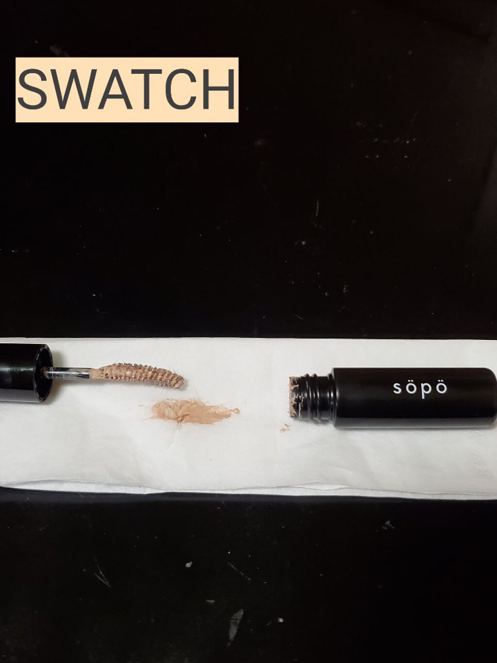 カラーマスカラ/sopo/マスカラを使ったクチコミ（2枚目）