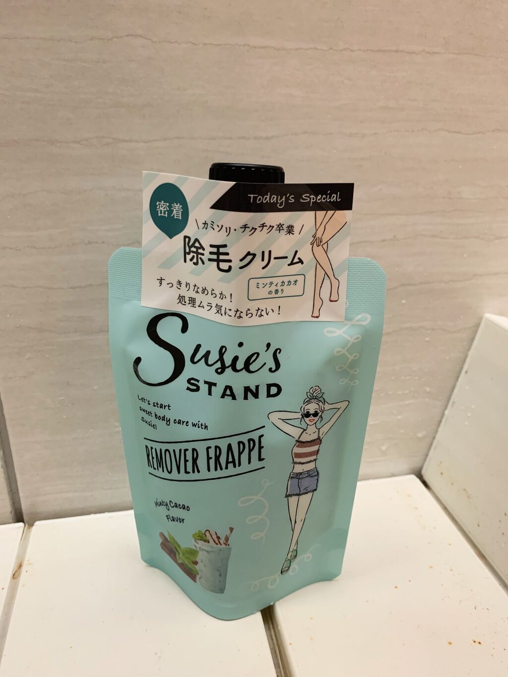 リムーバーフラペ/スージースタンド/除毛クリームを使ったクチコミ（1枚目）