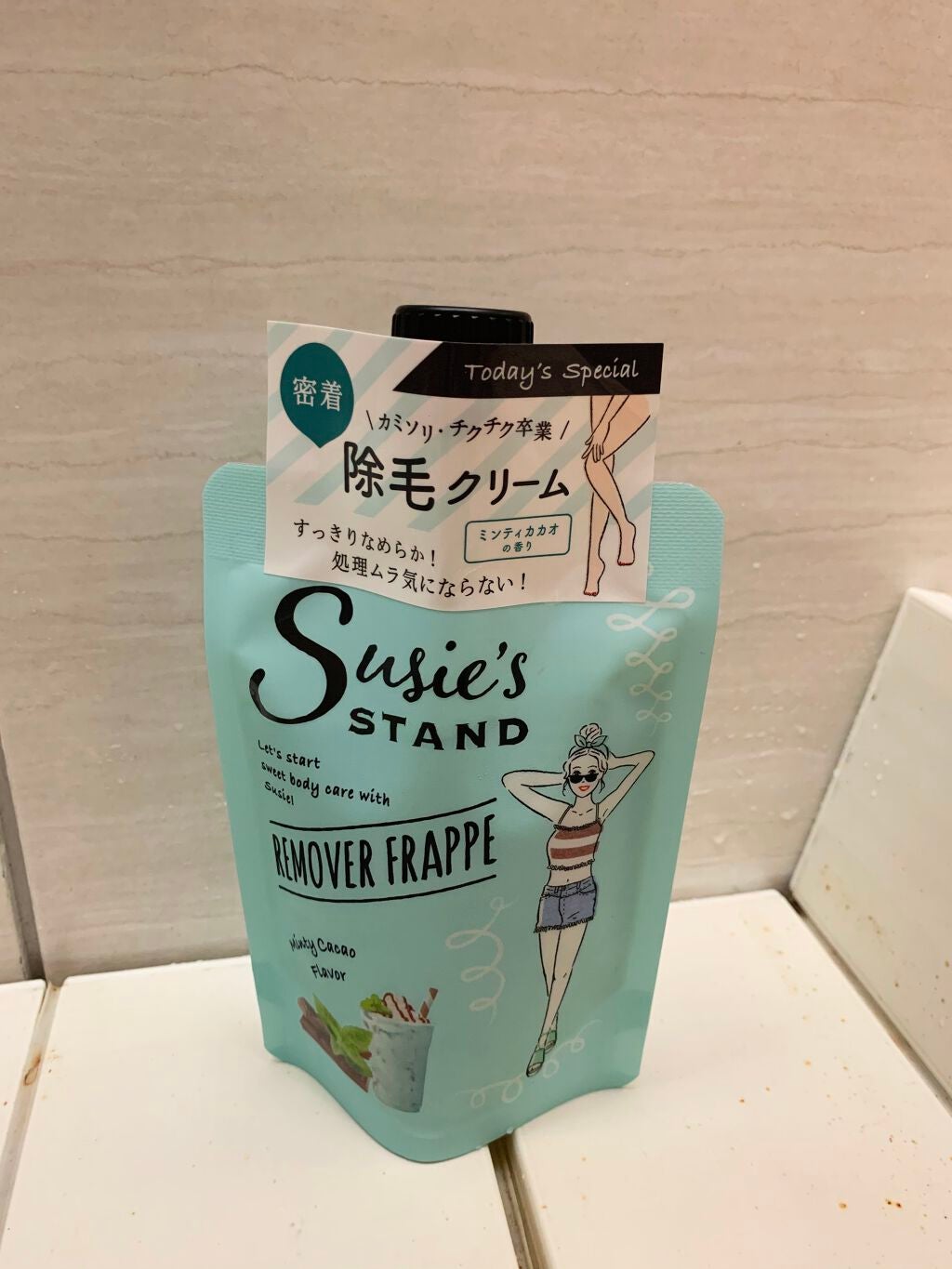 リムーバーフラペ/スージースタンド/除毛クリームを使ったクチコミ(1枚目)