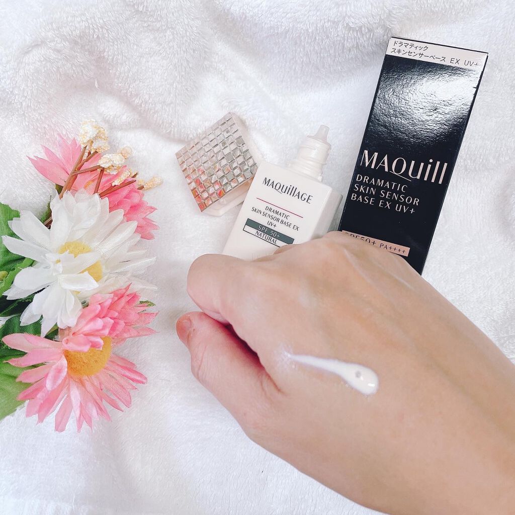 ドラマティックスキンセンサーベース EX UV+/マキアージュ/化粧下地を使ったクチコミ(2枚目)