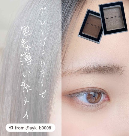 ケイト ザ アイカラー/KATE/単色アイシャドウを使ったクチコミ(1枚目)