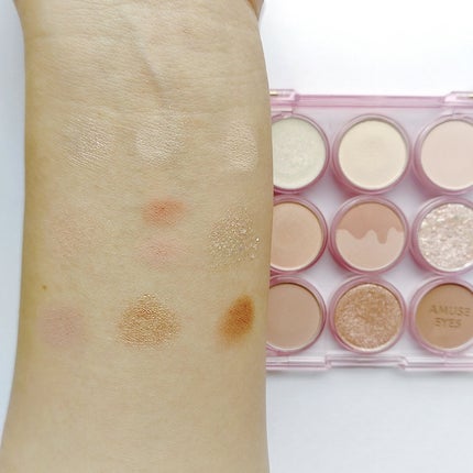 アイカラーパレット/AMUSE/アイシャドウパレットを使ったクチコミ(7枚目)