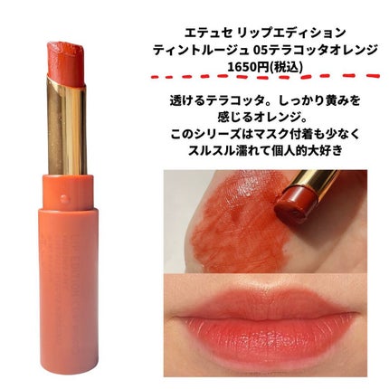 ラスティング リップカラーN/CEZANNE/口紅を使ったクチコミ(2枚目)