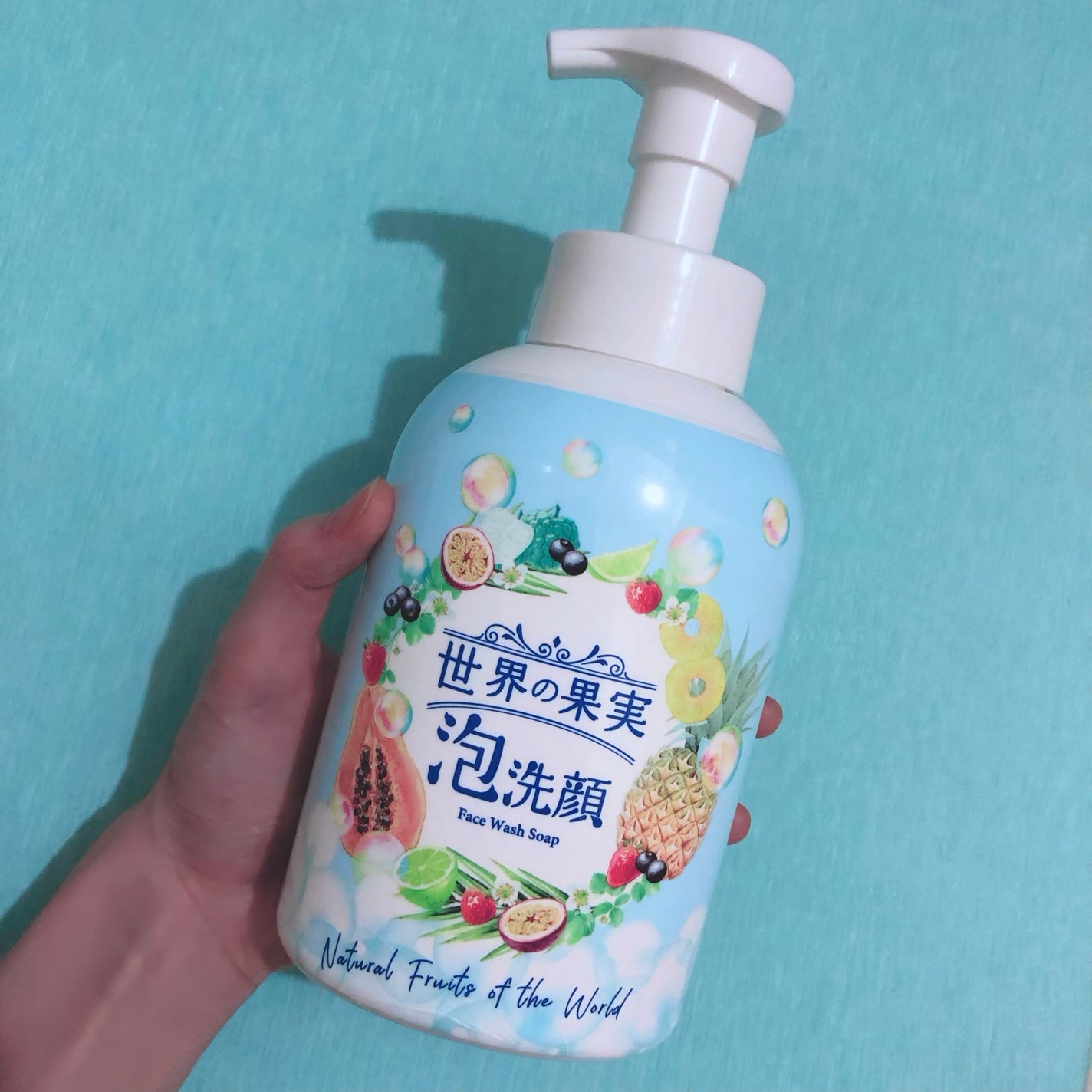 世界の果実 すっきり泡洗顔/世界の果実/泡洗顔を使ったクチコミ(1枚目)