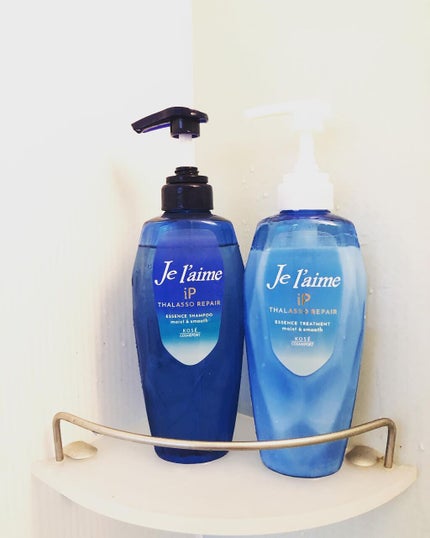 iP タラソリペア 補修美容液 シャンプー/トリートメント (モイスト&スムース)/Je l'aime/市販シャンプーを使ったクチコミ(1枚目)