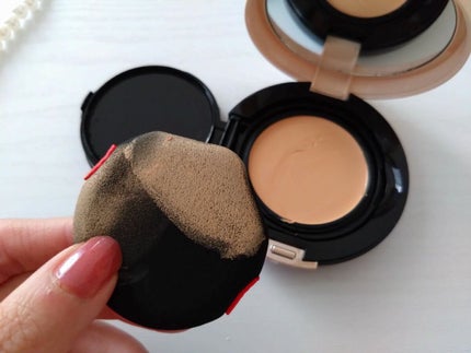 ドラマティッククッションジェリー/マキアージュ/クッションファンデーションを使ったクチコミ(3枚目)