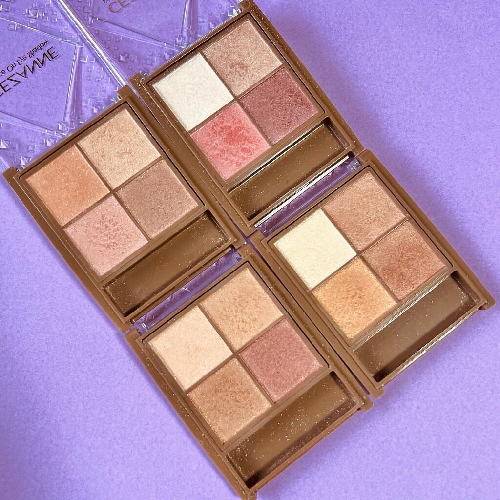 ニュアンスオンアイシャドウ/CEZANNE/アイシャドウパレットを使ったクチコミ(3枚目)