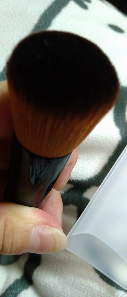 フェイスカブキブラシ/エトヴォス/メイクブラシを使ったクチコミ(4枚目)