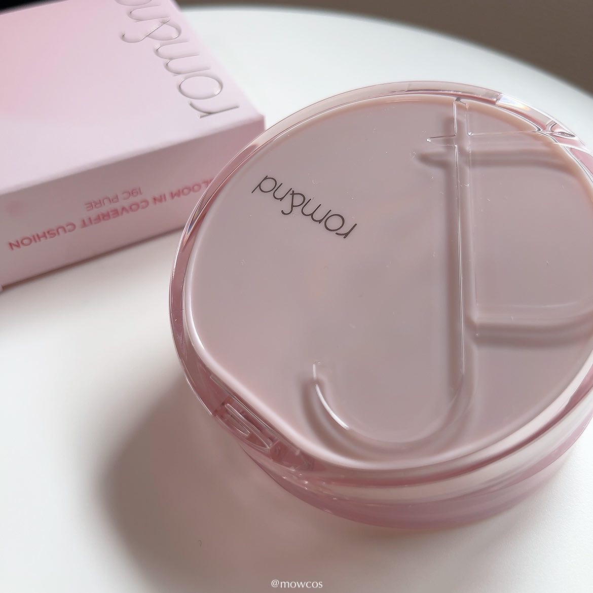 ブルームインカバーフィットクッション/rom&nd/クッションファンデーションを使ったクチコミ（1枚目）