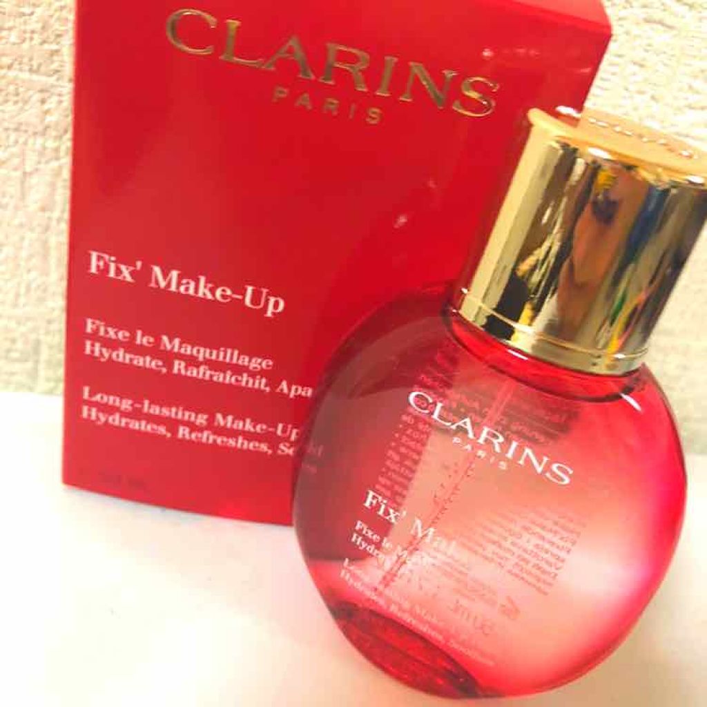 フィックス メイクアップ/CLARINS/ミスト状化粧水を使ったクチコミ(1枚目)
