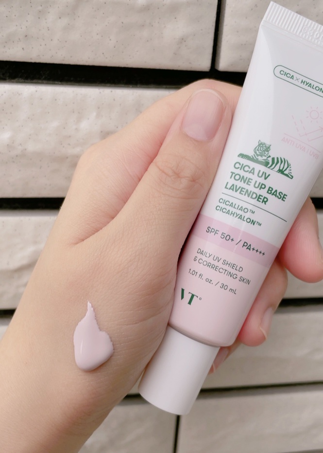 CICA UVトーンアップベース/VT/化粧下地を使ったクチコミ（3枚目）