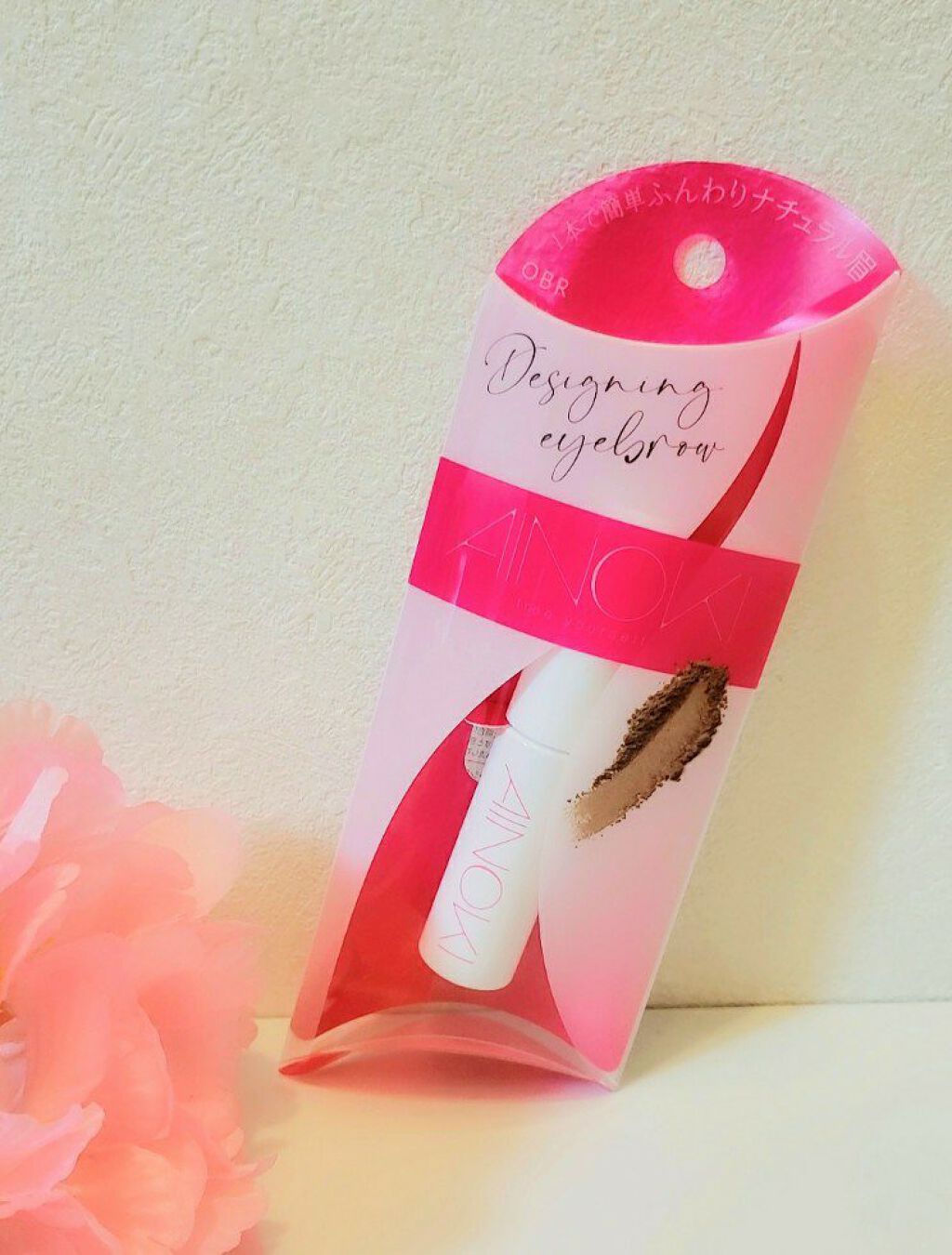 デザイニング アイブロウ  OBR オリーブブラウン/AINOKI/パウダーアイブロウを使ったクチコミ（1枚目）
