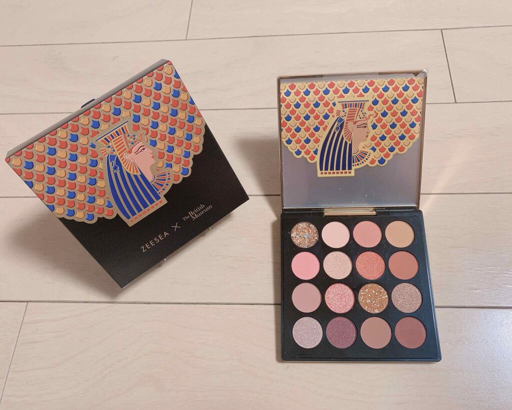 大英博物館 エジプトシリーズ アイシャドウパレット/ZEESEA/アイシャドウパレットを使ったクチコミ(1枚目)