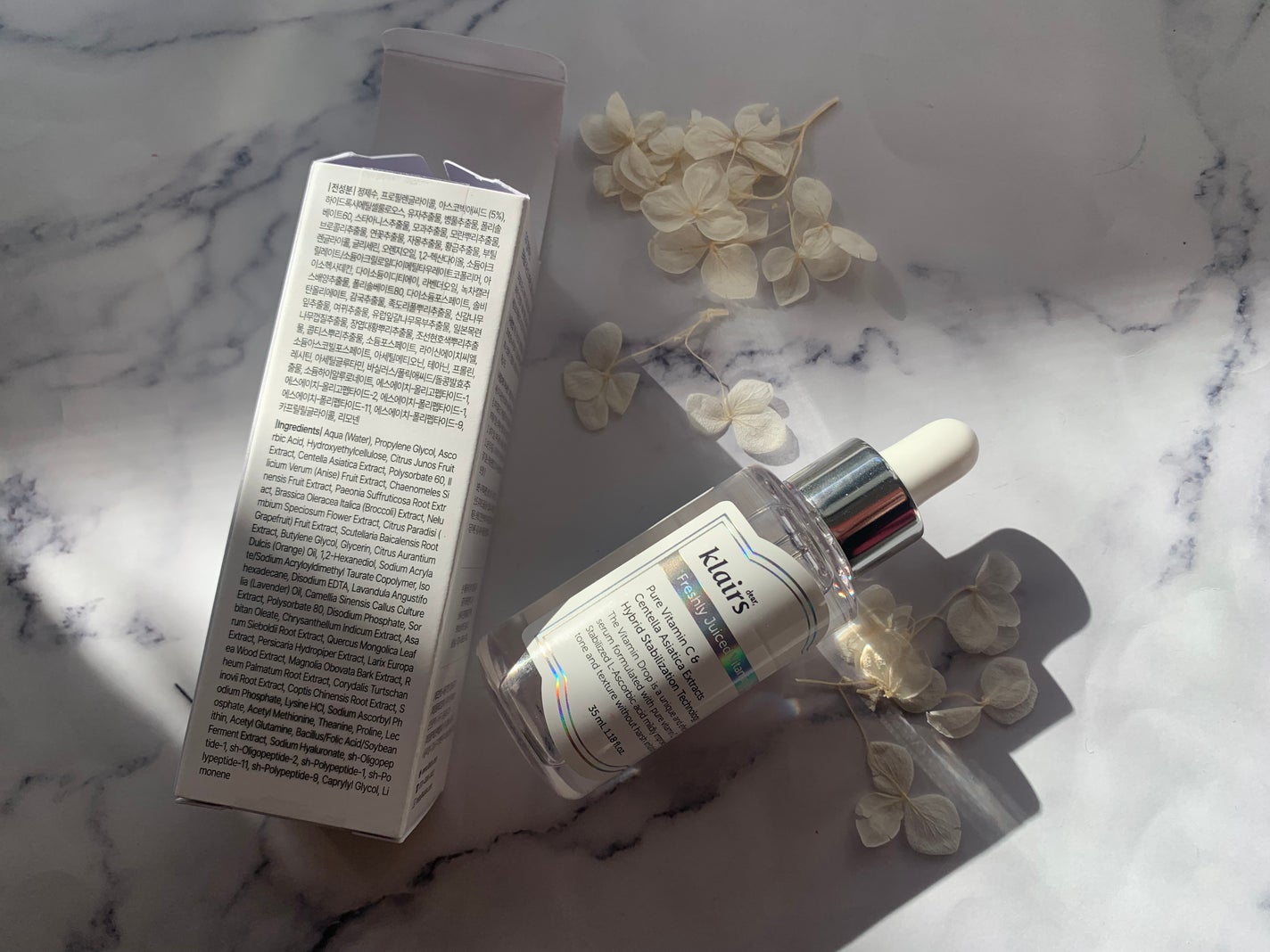 フレッシュリージュースドビタミンドロップ(35ml)/Klairs/美容液を使ったクチコミ(2枚目)