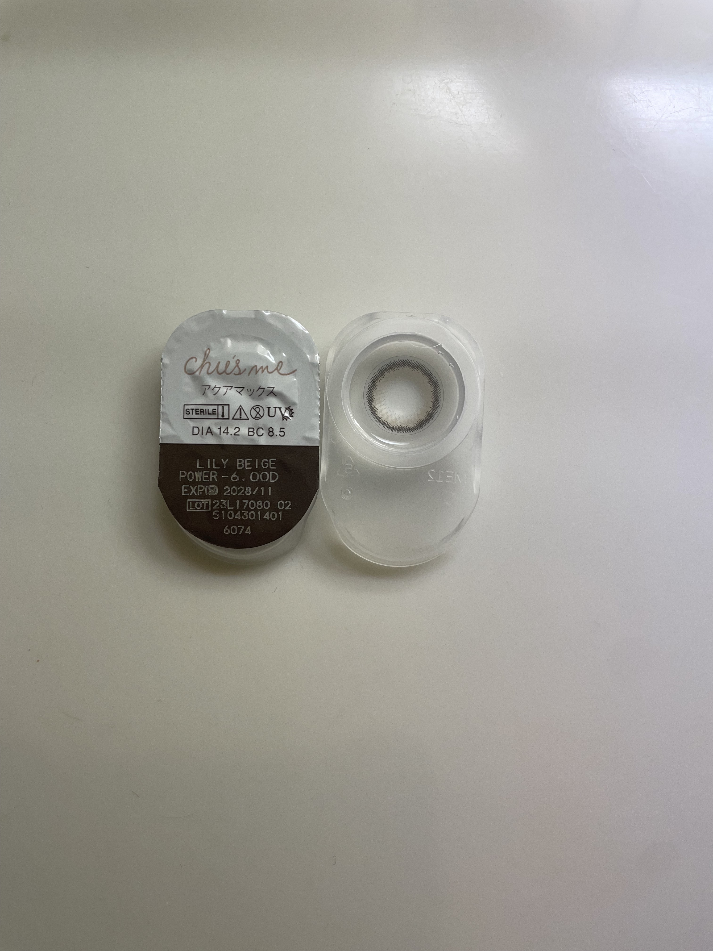 Chu's me 1day/Chu's me/ワンデー（１DAY）カラコンを使ったクチコミ（1枚目）