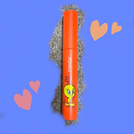 アピュー BORN TO BE マッドプルーフ レングス&カールマスカラ LV.2 ディープブラウン TWEETYデザイン/A’pieu/マスカラを使ったクチコミ(1枚目)