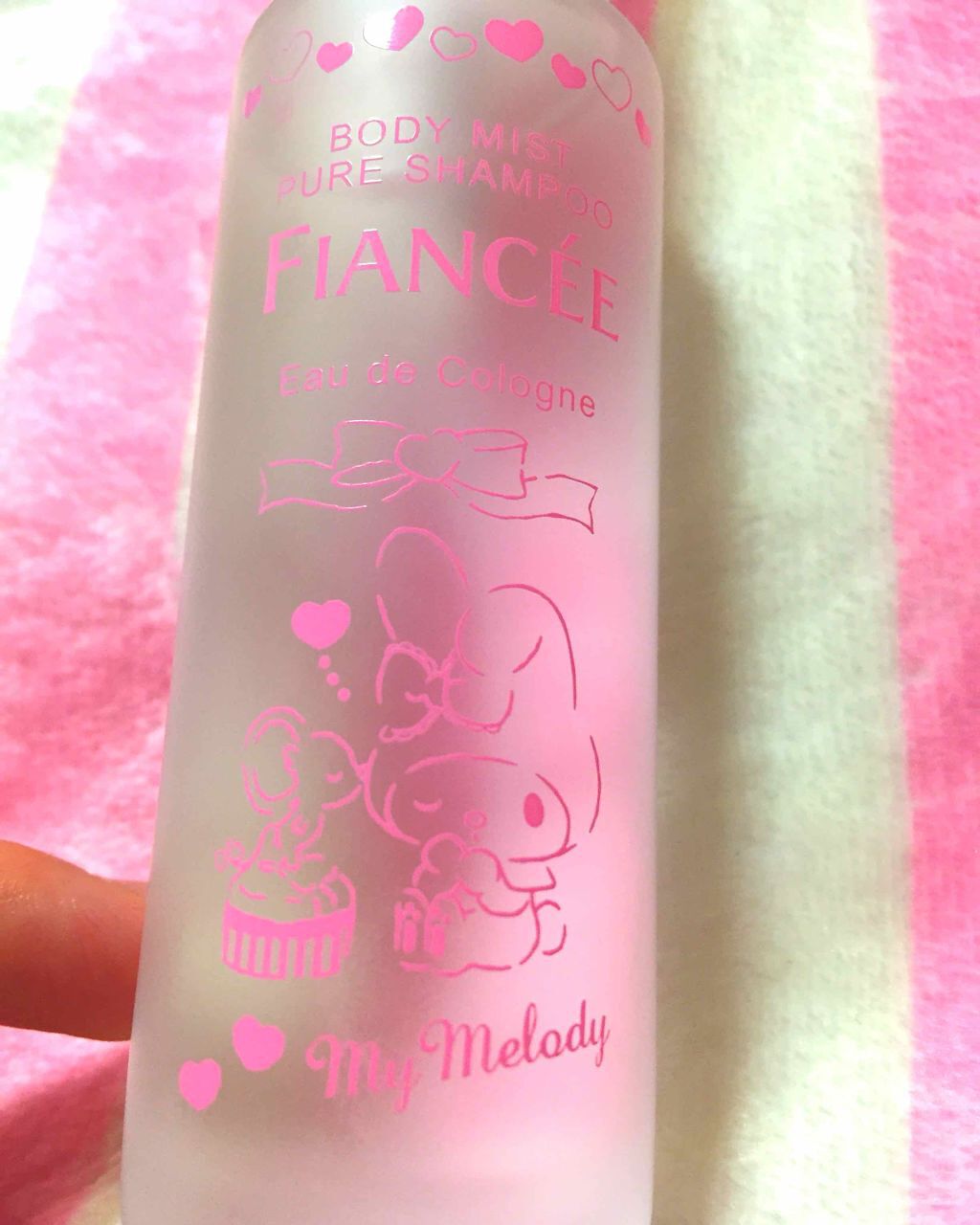 ボディミスト ピュアシャンプーの香り【パッケージリニューアル】/フィアンセ/香水(レディース)を使ったクチコミ(2枚目)