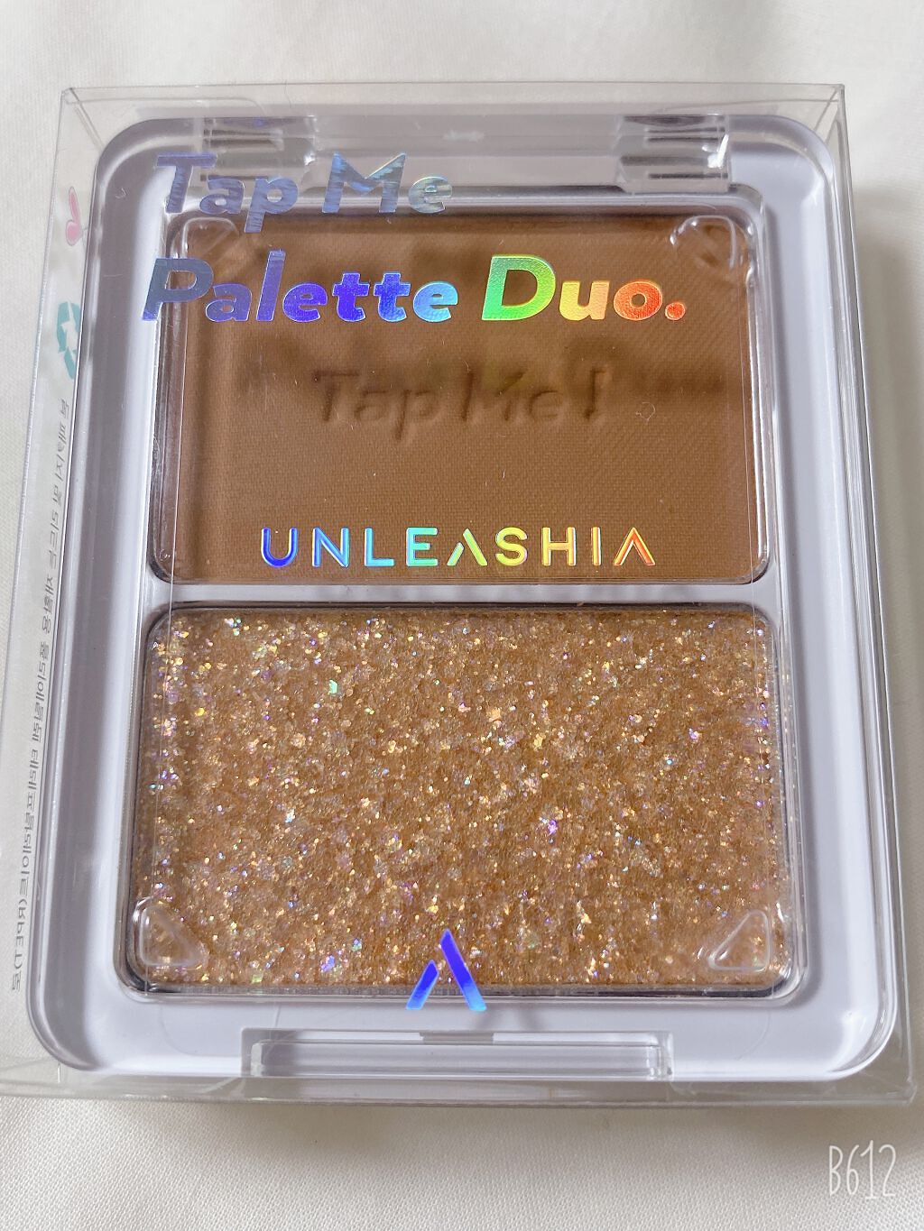 タップミー パレットデュオ No.2 グルーピィ/unleashia/アイシャドウパレットを使ったクチコミ（1枚目）