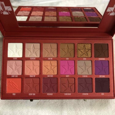 BLOOD SUGAR Eyeshadow Palette/Jeffree Star Cosmetics/アイシャドウパレットを使ったクチコミ（2枚目）