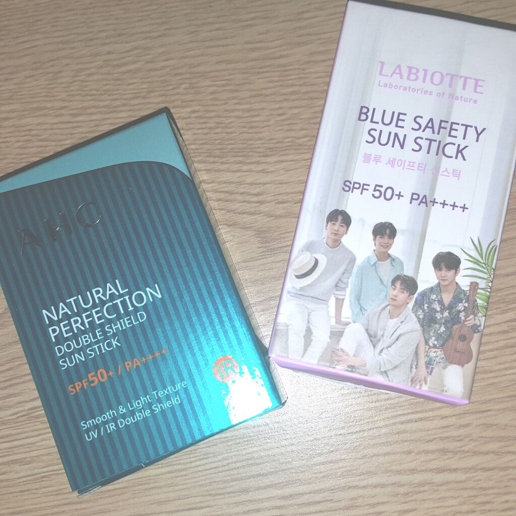 ナチュラルパーフェクションフレッシュサンスティック/AHC/日焼け止めスティックを使ったクチコミ(2枚目)