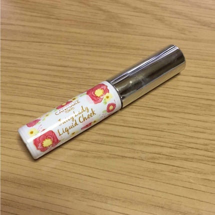 ジューシーレディリキッドチーク/キャンメイク/リキッドチークを使ったクチコミ(1枚目)