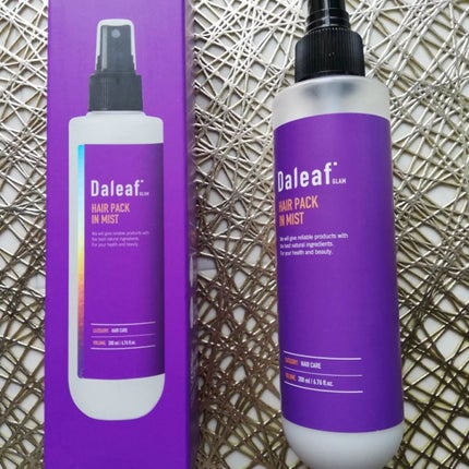 ヘアパック in ミスト/Daleaf/ヘアミルクを使ったクチコミ(6枚目)