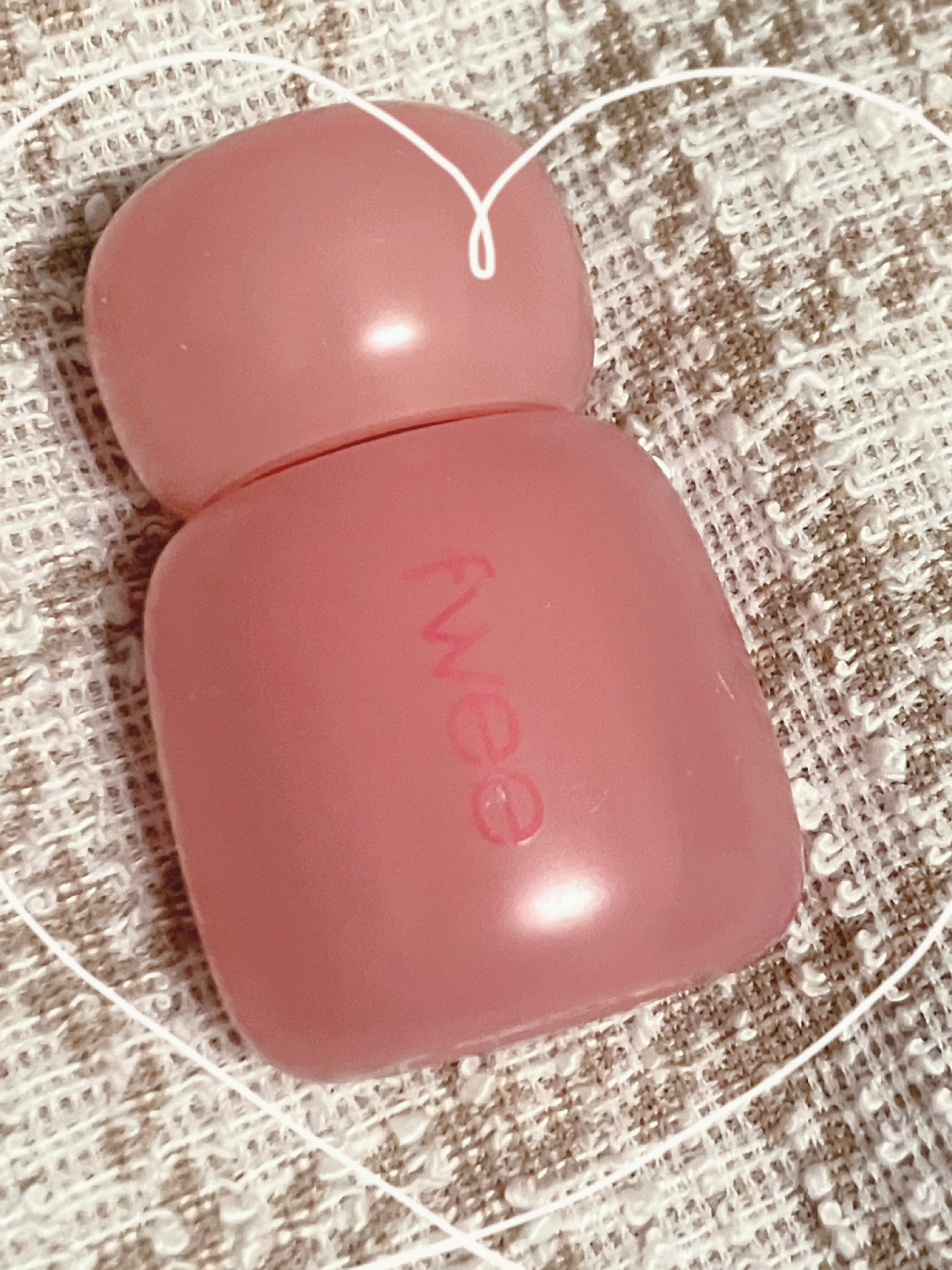 フィー ピンクオブセッションステイフィットティント M01 クリームピンク/fwee/リップティントを使ったクチコミ（1枚目）