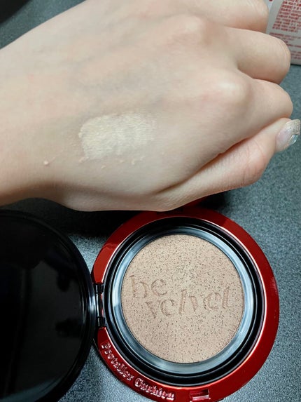 プロテーラービーベルベットカバークッション/espoir/クッションファンデーションを使ったクチコミ(2枚目)