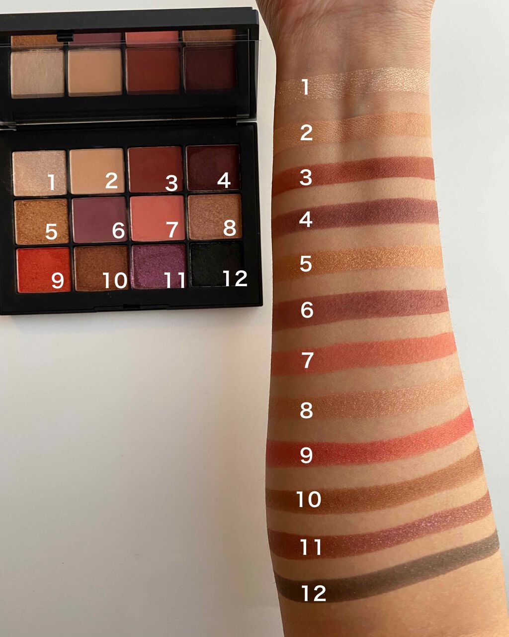 エクストリームエフェクト アイシャドーパレット/NARS/アイシャドウパレットを使ったクチコミ(2枚目)