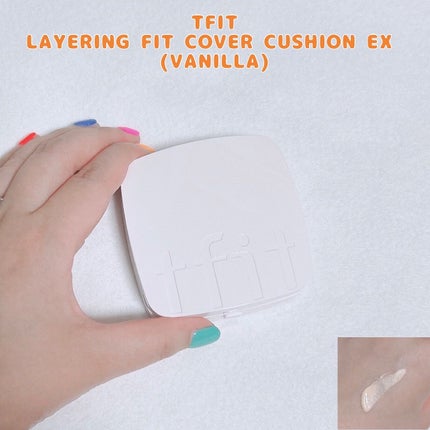 レイヤリングフィットカバークッションEX/TFIT/クッションファンデーションを使ったクチコミ(1枚目)