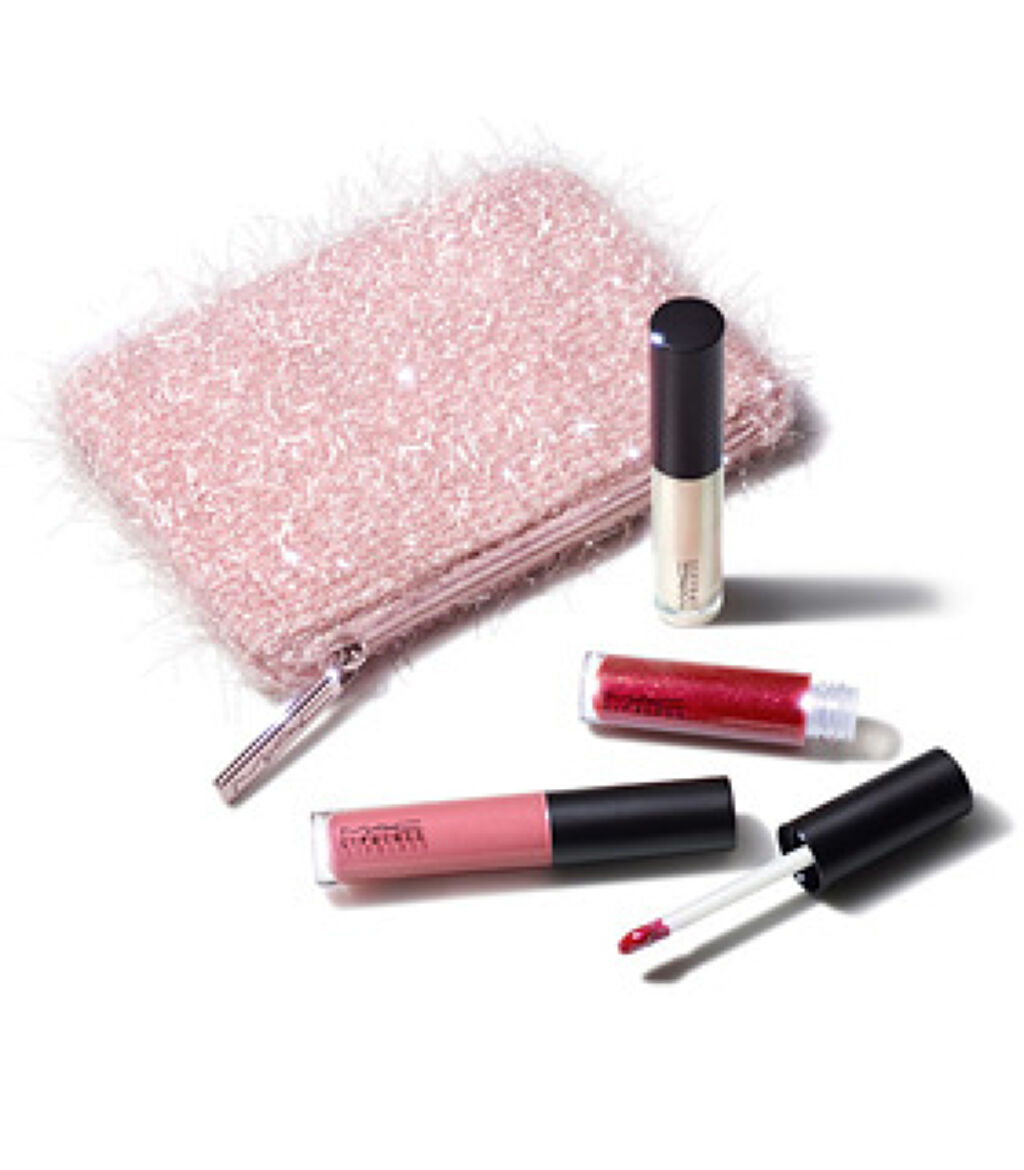 M・A・C ファイヤーワークト ライク ア チャーム ミニ リップガラス キット：ピンク