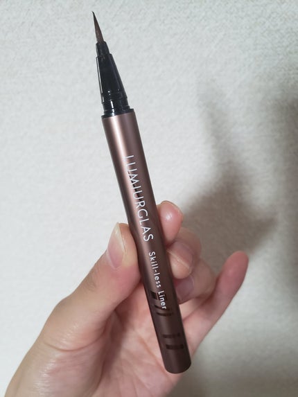 スキルレスライナー/LUMIURGLAS/リキッドアイライナーを使ったクチコミ(2枚目)