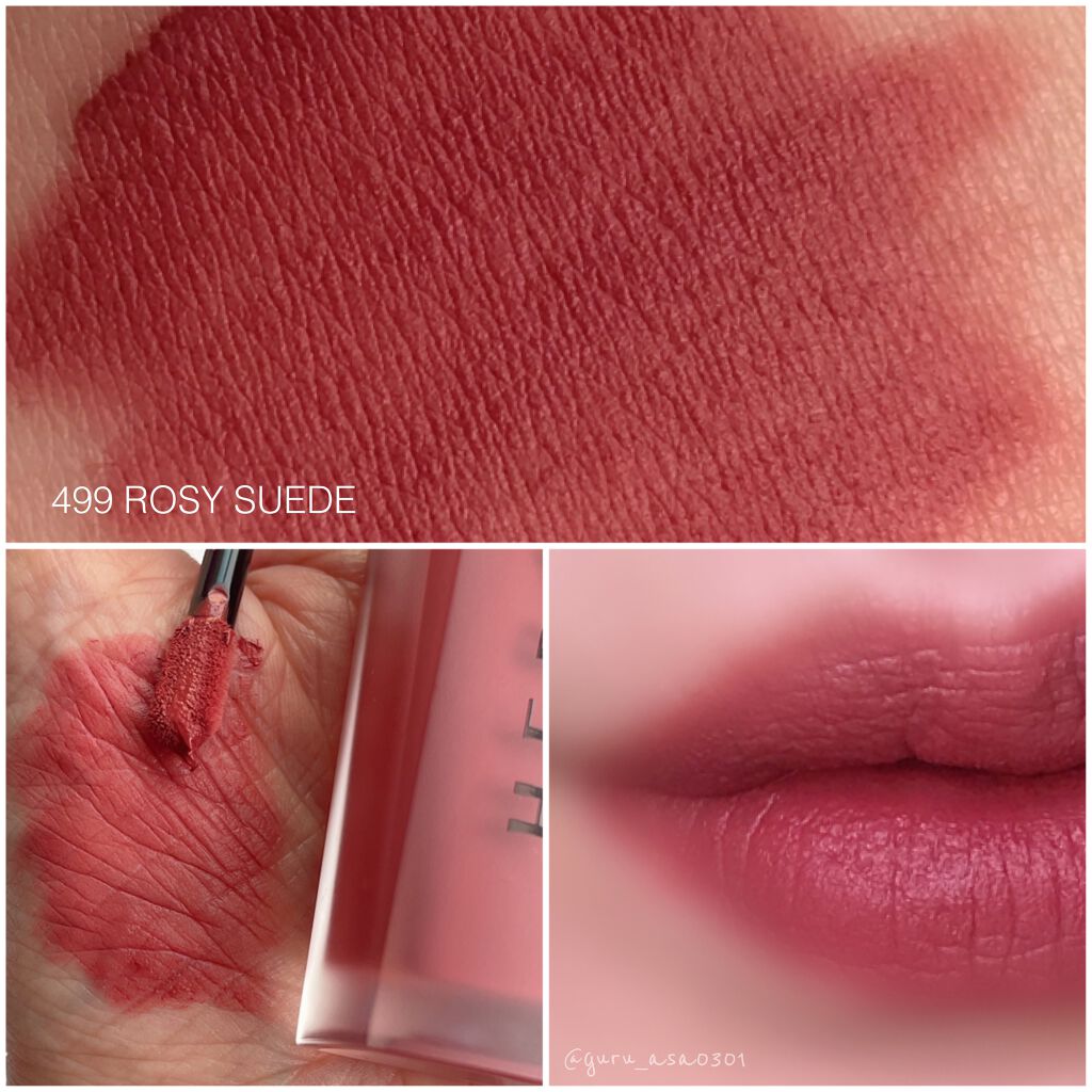 センシュアルパウダーマットリキッド/HERA/口紅を使ったクチコミ（3枚目）