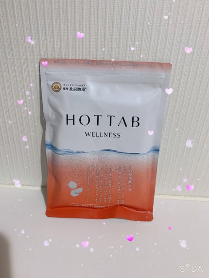 薬用 HOT TAB WELLNESS /HOT TAB/炭酸系入浴剤を使ったクチコミ(1枚目)