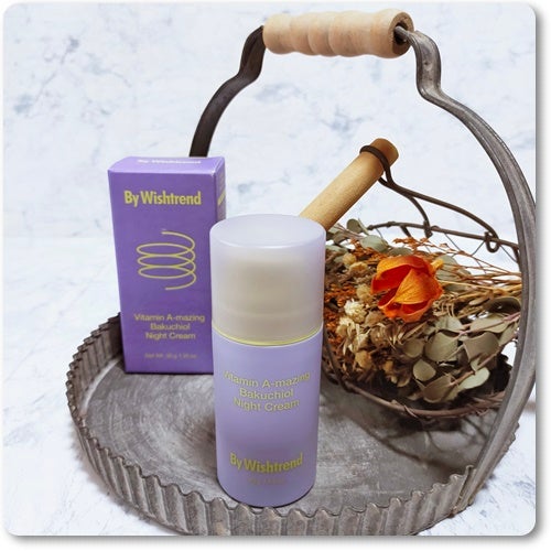 ビタミンA-mazingバクチオールナイトクリーム/By Wishtrend/フェイスクリームを使ったクチコミ(1枚目)