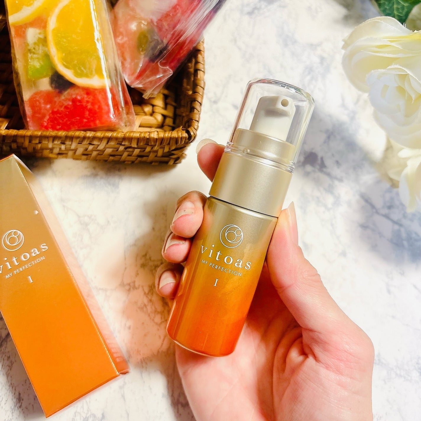 vitoas(ビトアス) マイパーフェクション I しっとり/vitoas/美容液を使ったクチコミ(1枚目)