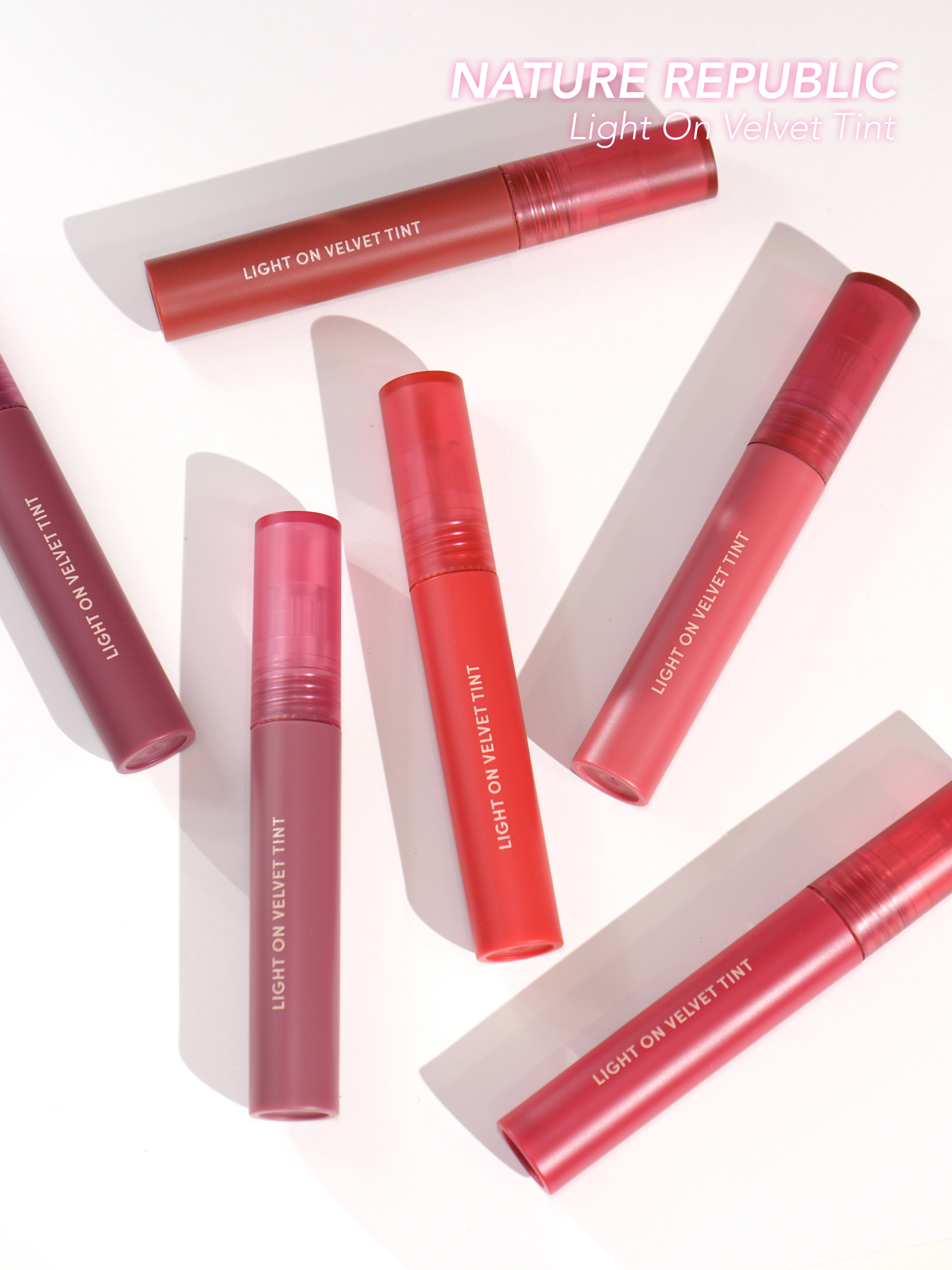 ライトオンベルベットティント 03.フラッシュタンジェリン/ネイチャーリパブリック/リップティントを使ったクチコミ（2枚目）