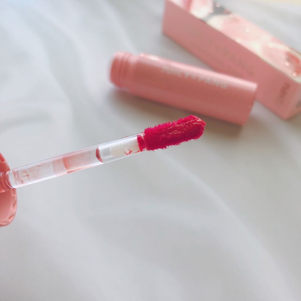 アピュー ジューシーパン スパークリングティント/A’pieu/口紅を使ったクチコミ（2枚目）