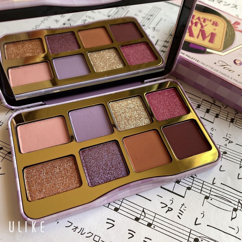  ザッツ マイ ジャム！ ミニ アイシャドウ　パレット ​/Too Faced/アイシャドウパレットを使ったクチコミ（3枚目）