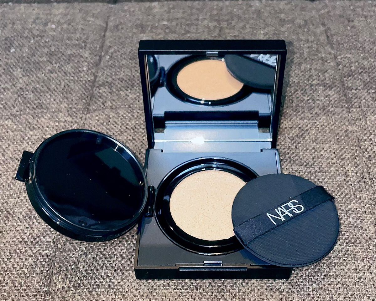 ナチュラルラディアント ロングウェア クッションファンデーション 5880/NARS/クッションファンデーションを使ったクチコミ（3枚目）