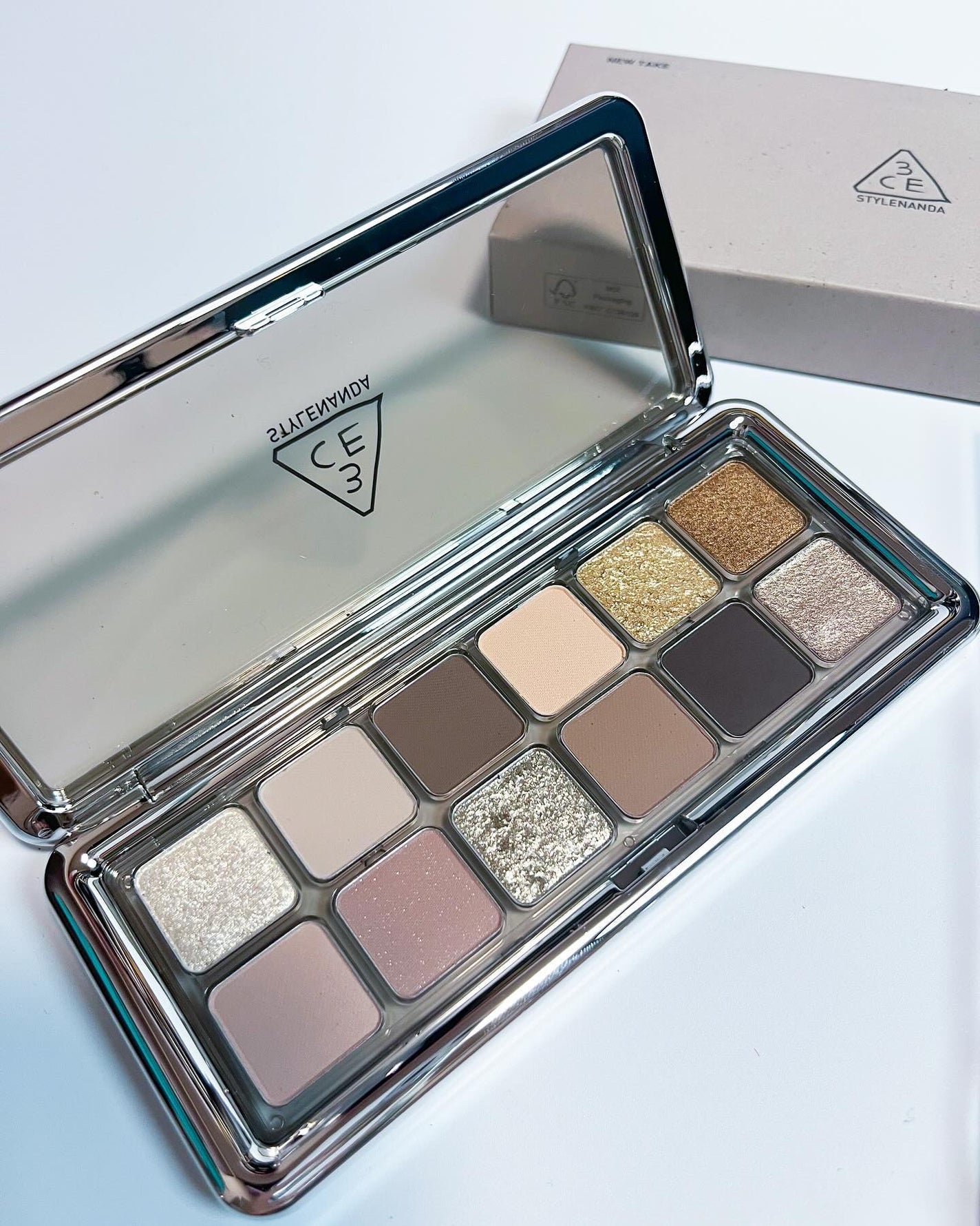 3CE ニューテイク アイシャドウパレット/3CE/アイシャドウパレットを使ったクチコミ(2枚目)