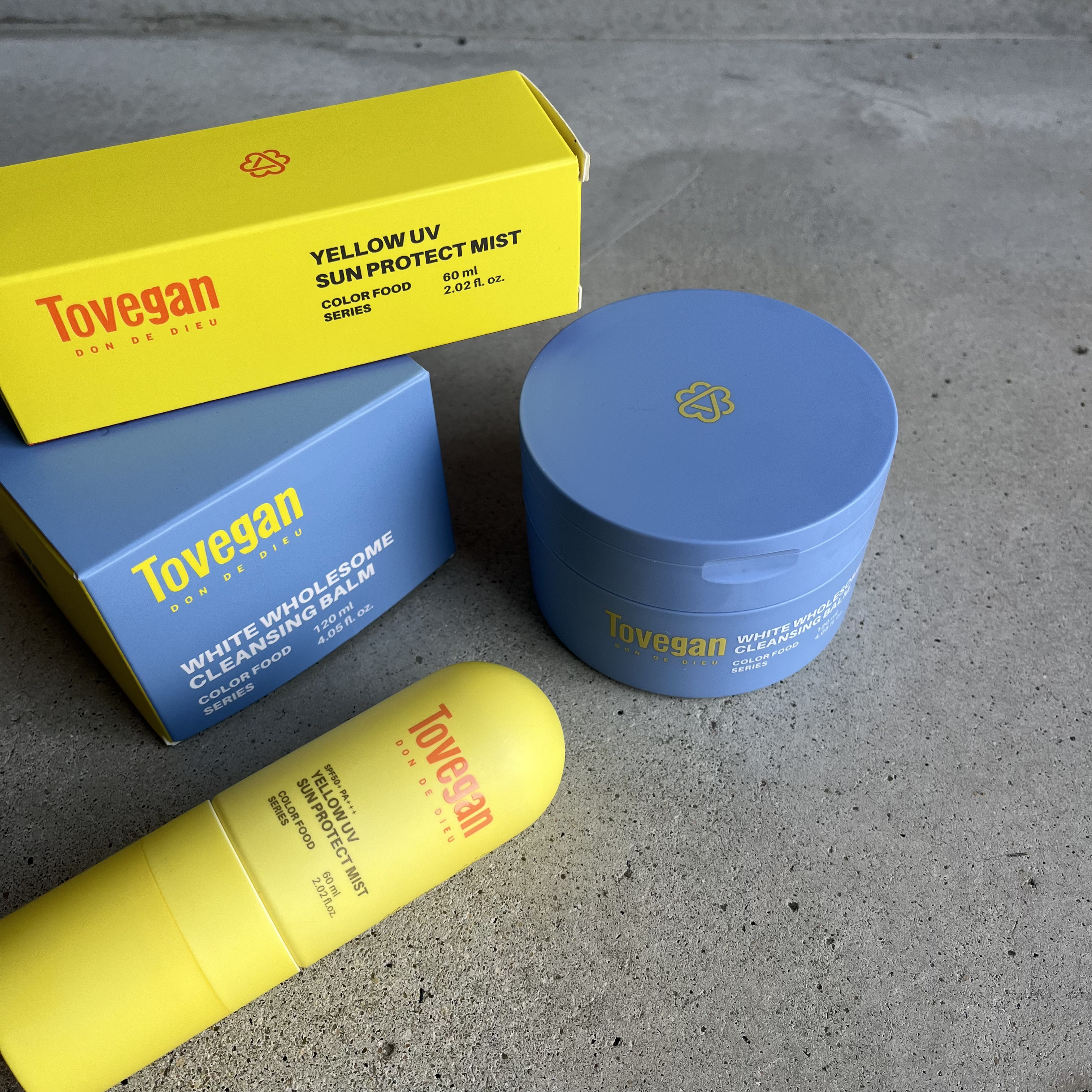 カラーフードシリーズホワイトホールサムクレンジングバーム/Tovegan/クレンジングバームを使ったクチコミ（1枚目）