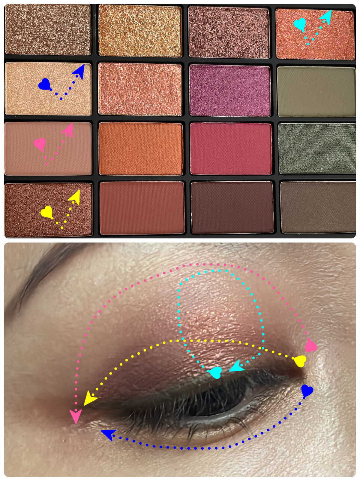 ビジュー アイシャドーパレット/NARS/アイシャドウパレットを使ったクチコミ（3枚目）