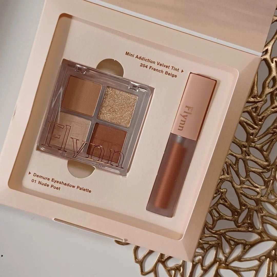 ミニヌーディーエディション/Flynn/メイクアップキットを使ったクチコミ(2枚目)