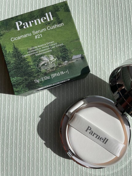 シカマヌ セラム クッションファンデ/parnell/クッションファンデーションを使ったクチコミ(2枚目)