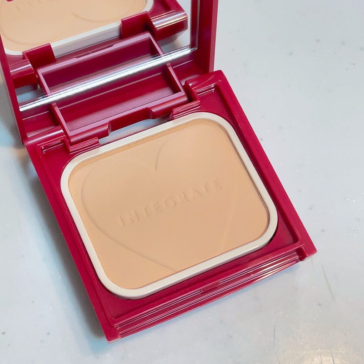 プロフィニッシュファンデーション/インテグレート/パウダーファンデーションを使ったクチコミ（3枚目）