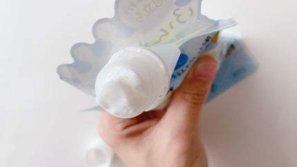 はい!みるく特濃 クリームウォッシュ/ロゼット/洗顔フォームを使ったクチコミ(2枚目)